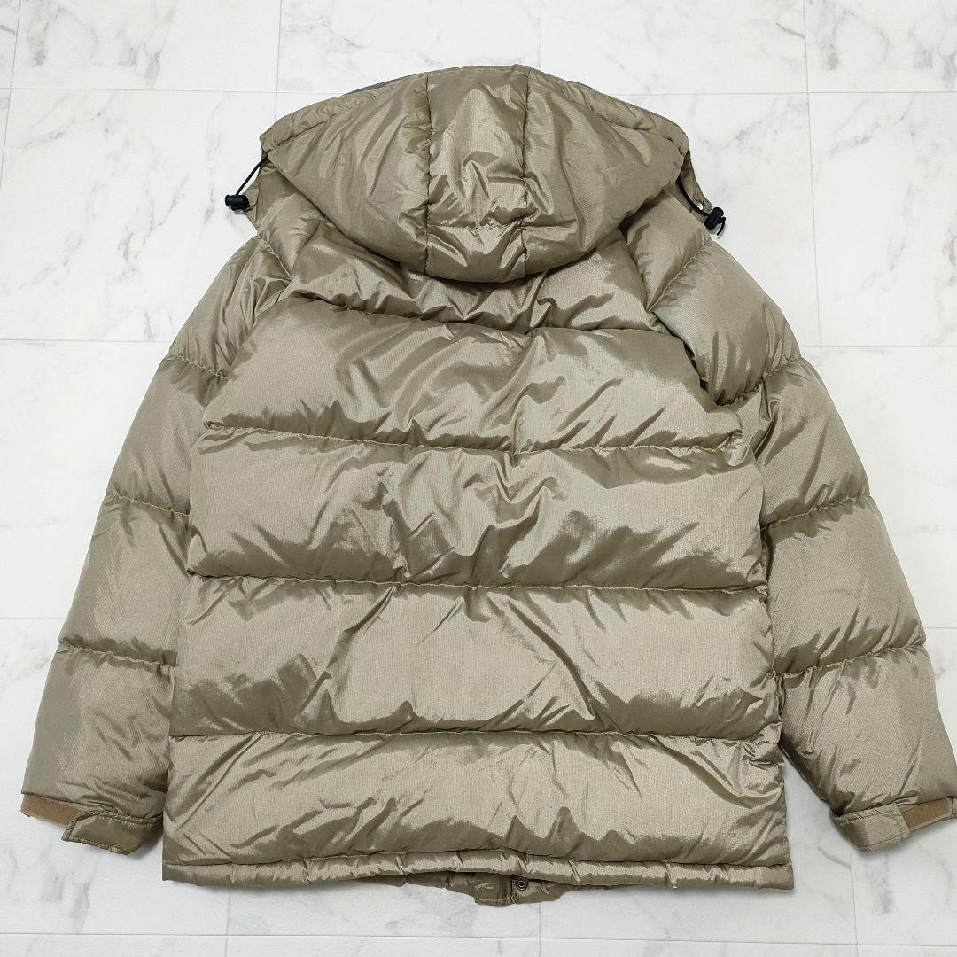 YONEX　ダウンジャケット　フード脱着可　ベージュ　光沢　防寒　保温　Lサイズ