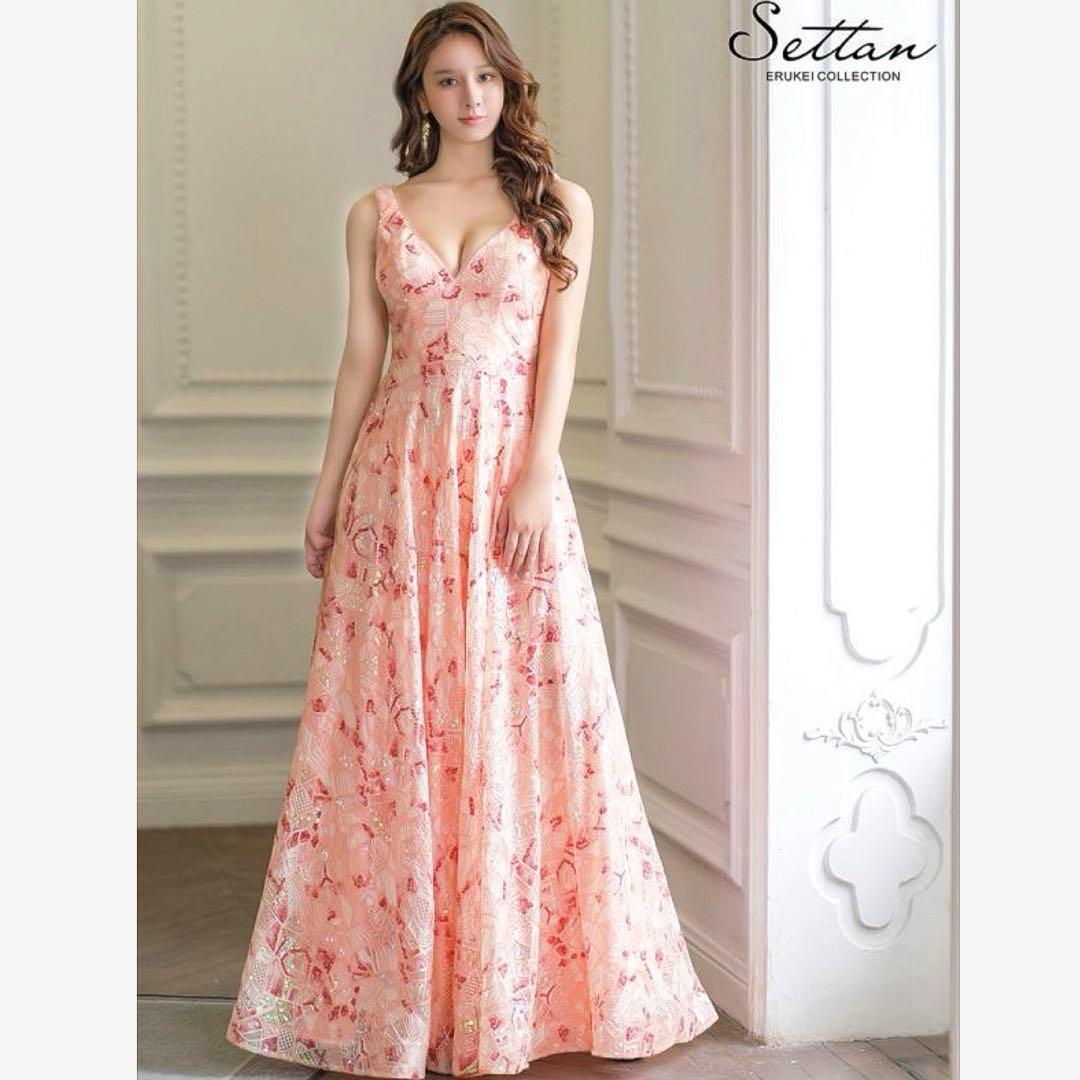 ERUKEI settan ロングドレス sugar ローブドフルール エルケイ - メルカリ
