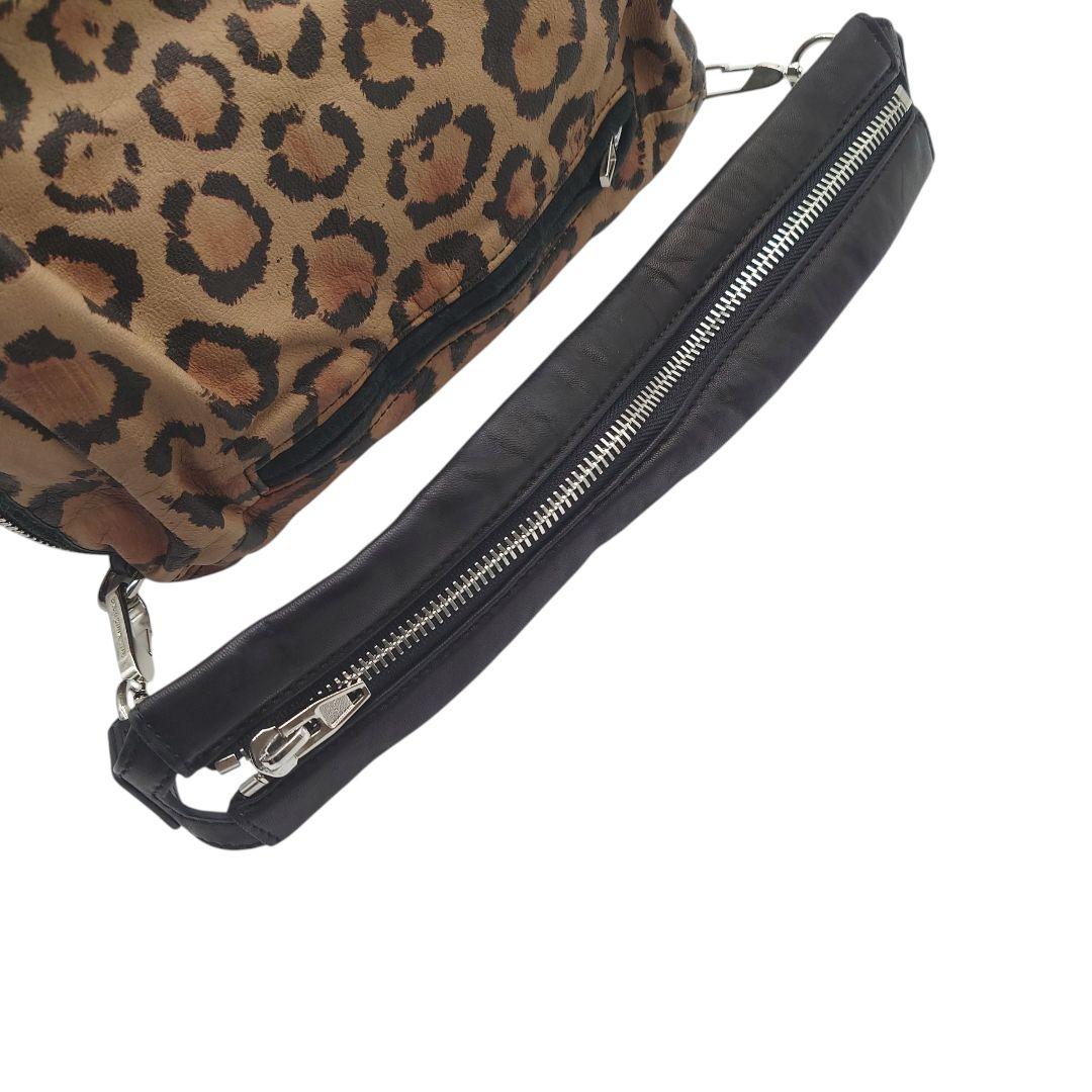 アレキサンダーワン　バッグ　レオパード　レザー　ショルダー　バッグ　ヒョウ柄