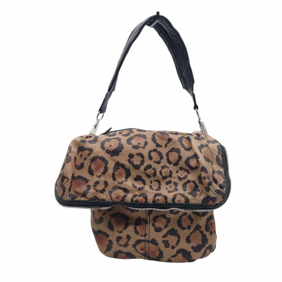 アレキサンダーワン　バッグ　レオパード　レザー　ショルダー　バッグ　ヒョウ柄