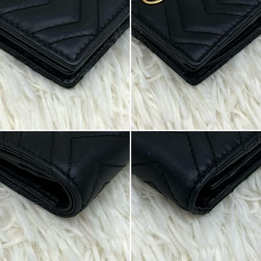 【美品】GUCCI グッチ 2つ折り財布