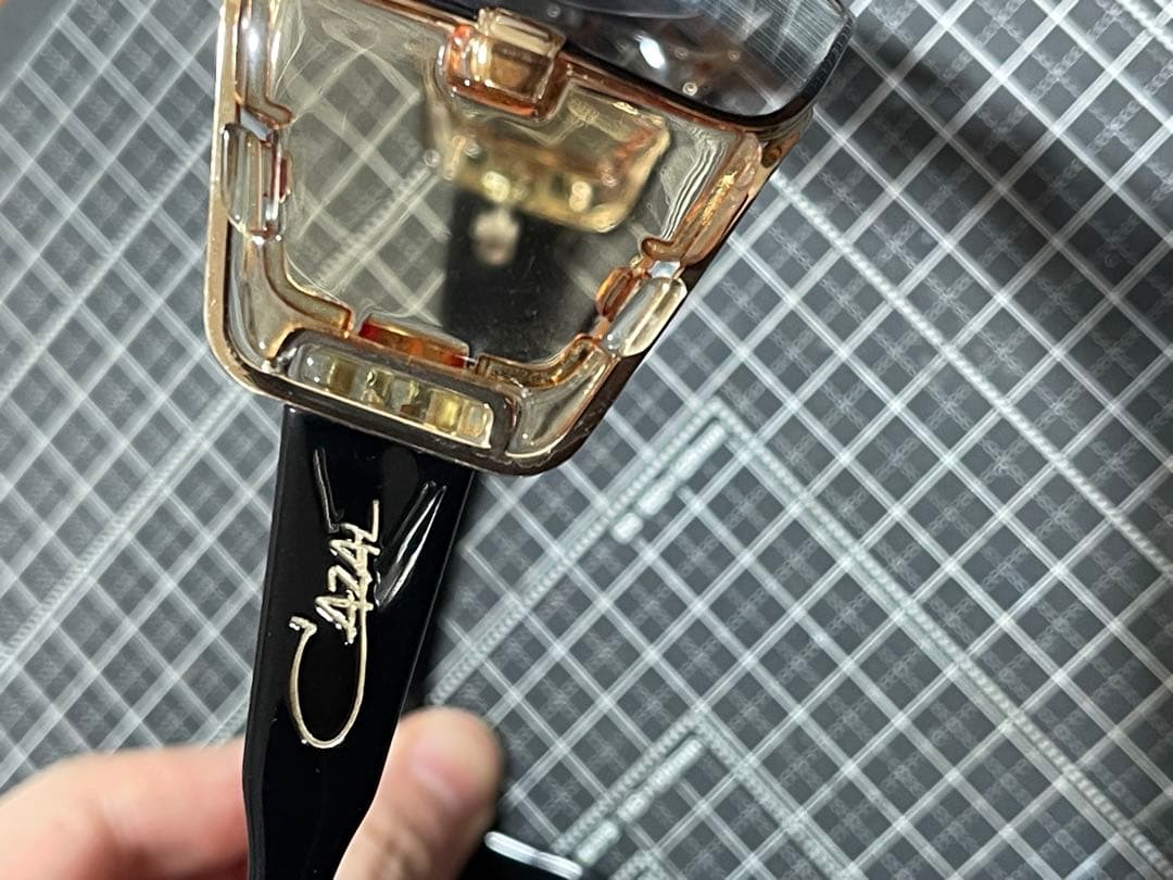 定価8万‼︎Cazal レジェンド951 サングラス クリア/ゴールド美品