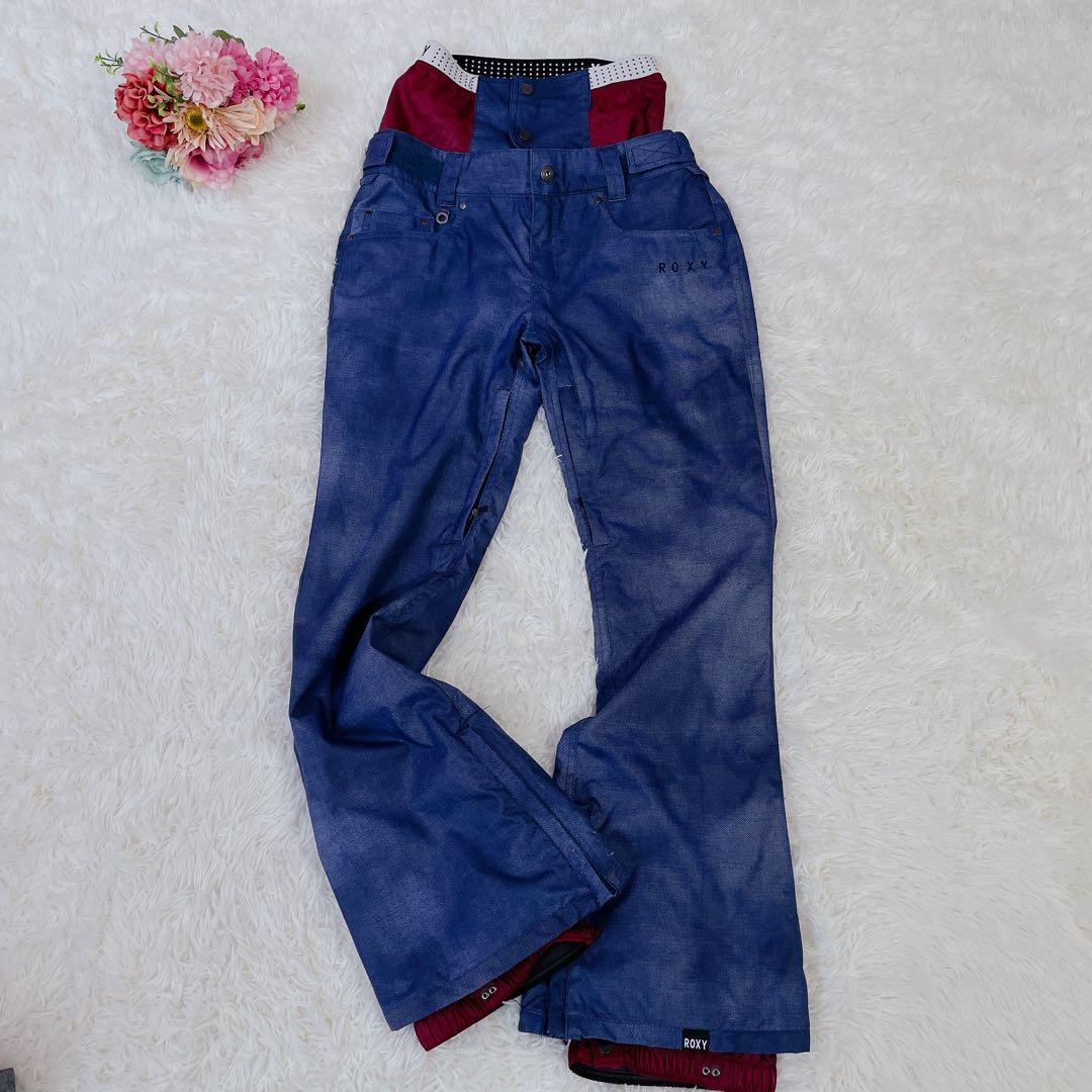 美品　ロキシー　スノーボードウェア　セットアップ　10K M レディース