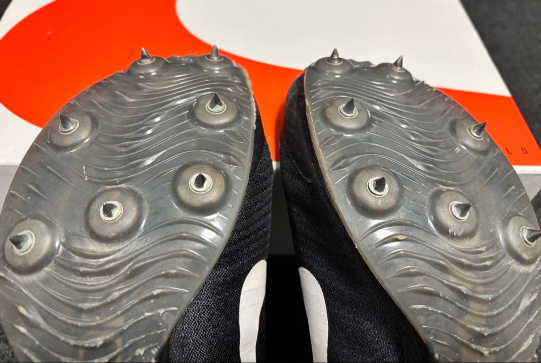 Nike エアズーム マックスフライ モアテン 黒【25.5cm】パンク無し