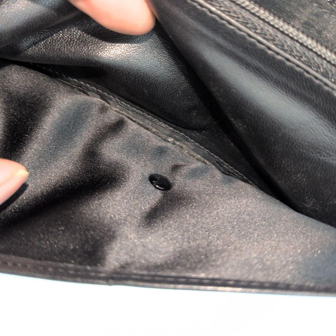 【美品】シャネル 長財布 ニュートラベルライン ナイロンジャガード ココマーク