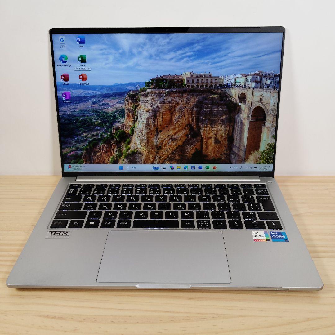 美品 爆速 DAIV 4P 第11世代i7搭載 メモリ32GB SSD1TB