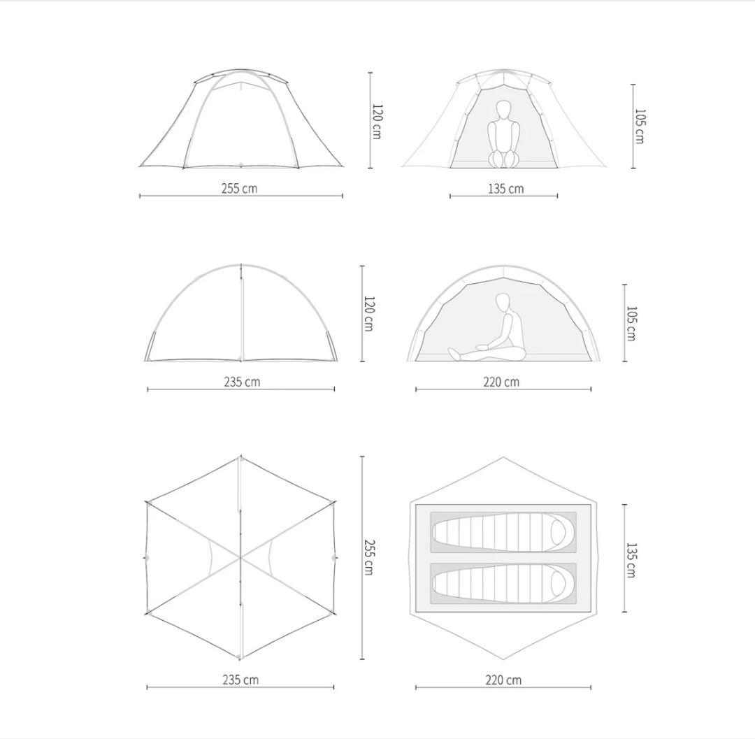 テント・タープ TFS the free spirits stars2