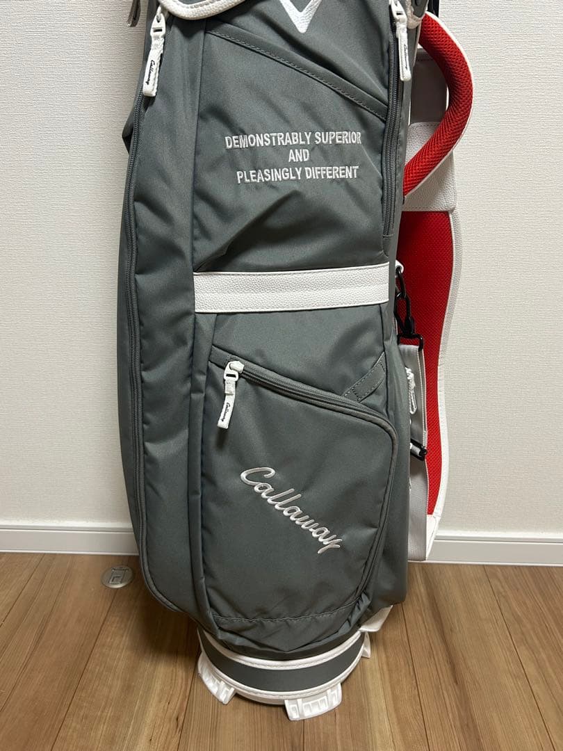 キャロウェイ　キャディバッグ　 アドバンス 2.0 24 JM ライトグレー