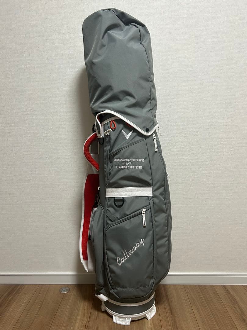 キャロウェイ　キャディバッグ　 アドバンス 2.0 24 JM ライトグレー