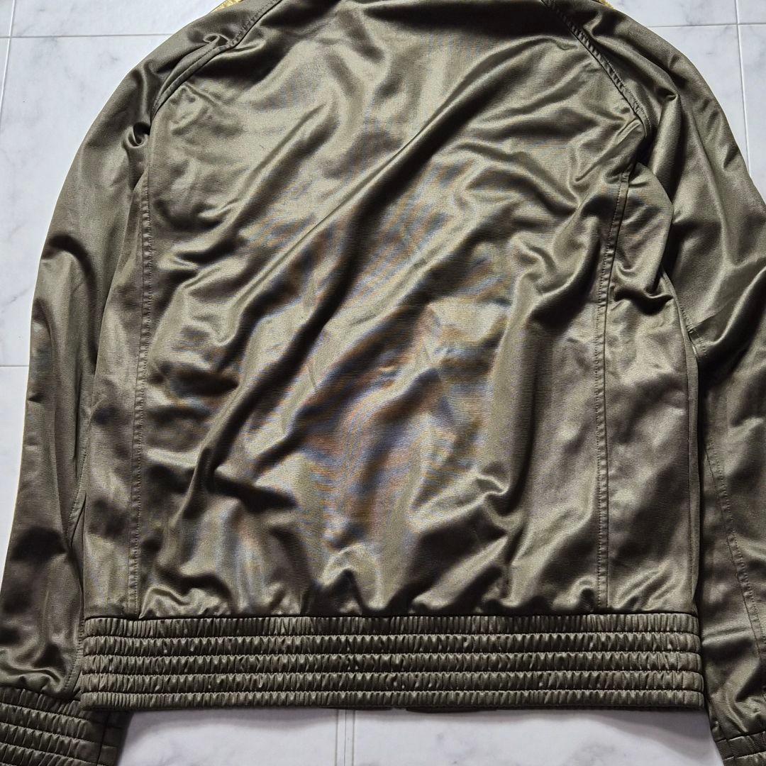 adidas コーティングジャージ セットアップ カーキ L