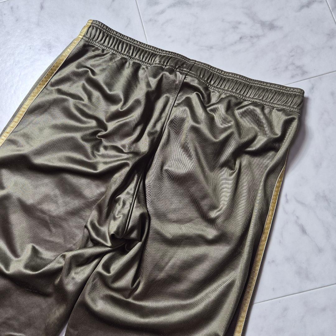 adidas コーティングジャージ セットアップ カーキ L