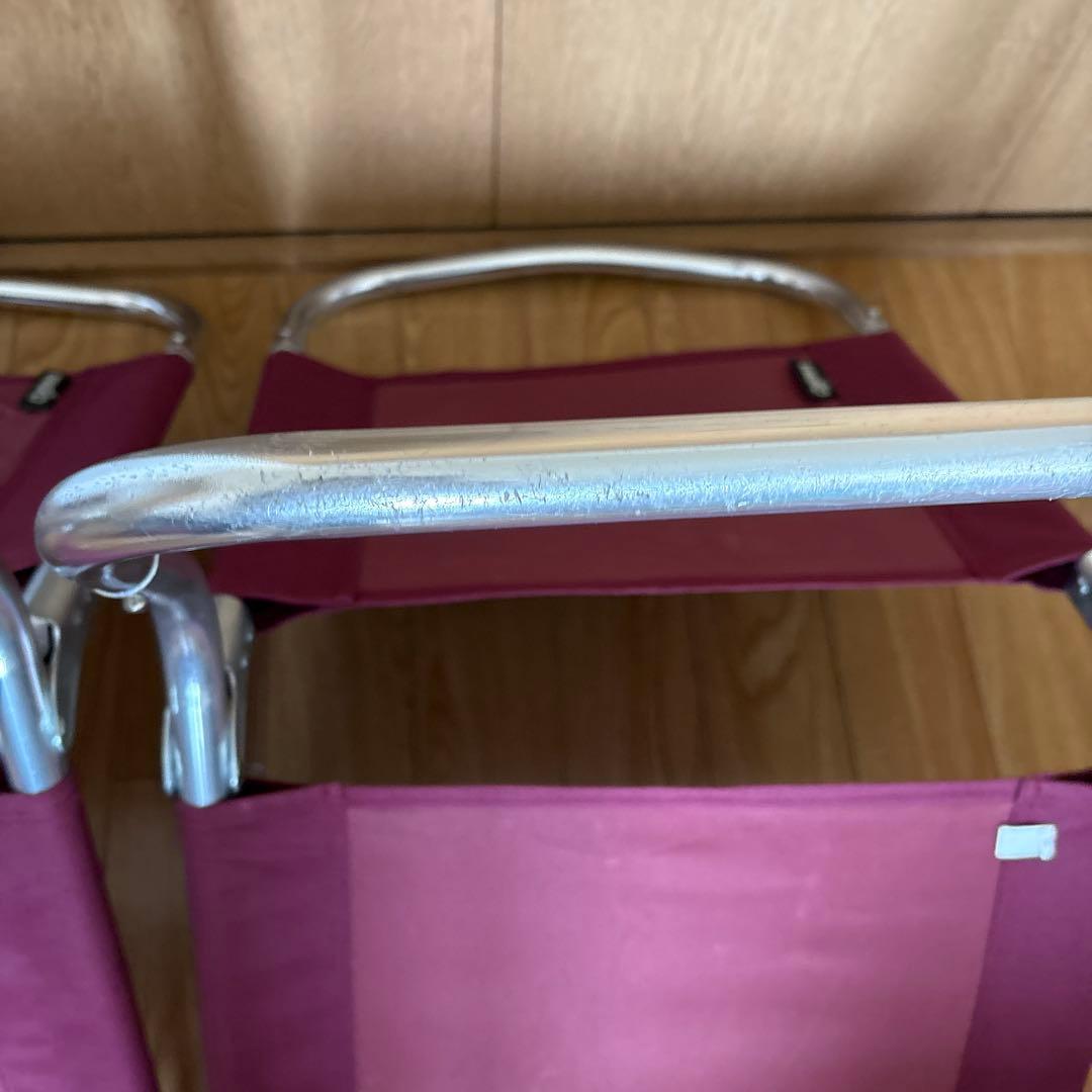 オガワ OGAWA フォールディングローチェア　2脚セット 廃盤