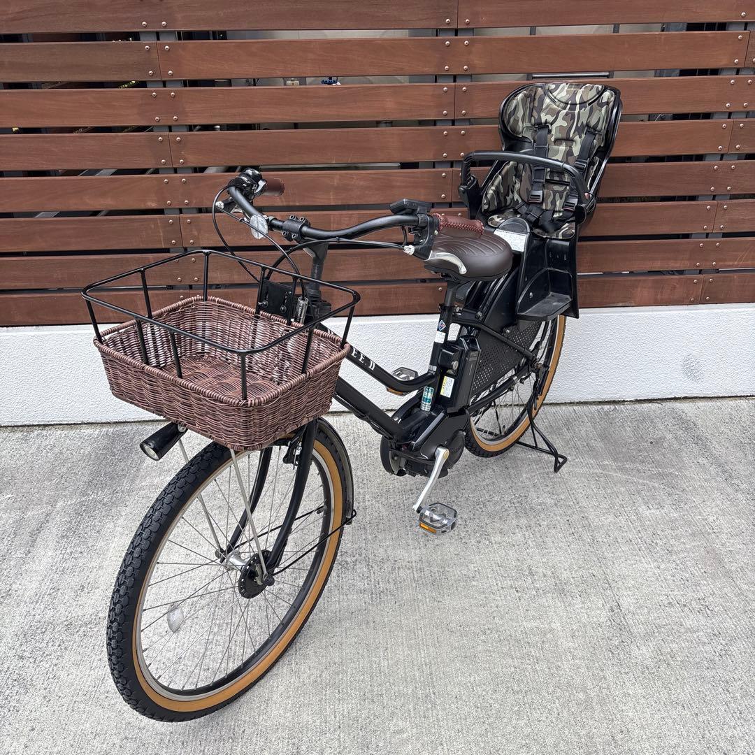 まー★人気のHYDEE.Ⅱ ハイディー2 子供乗せ自転車　整備済み❣️