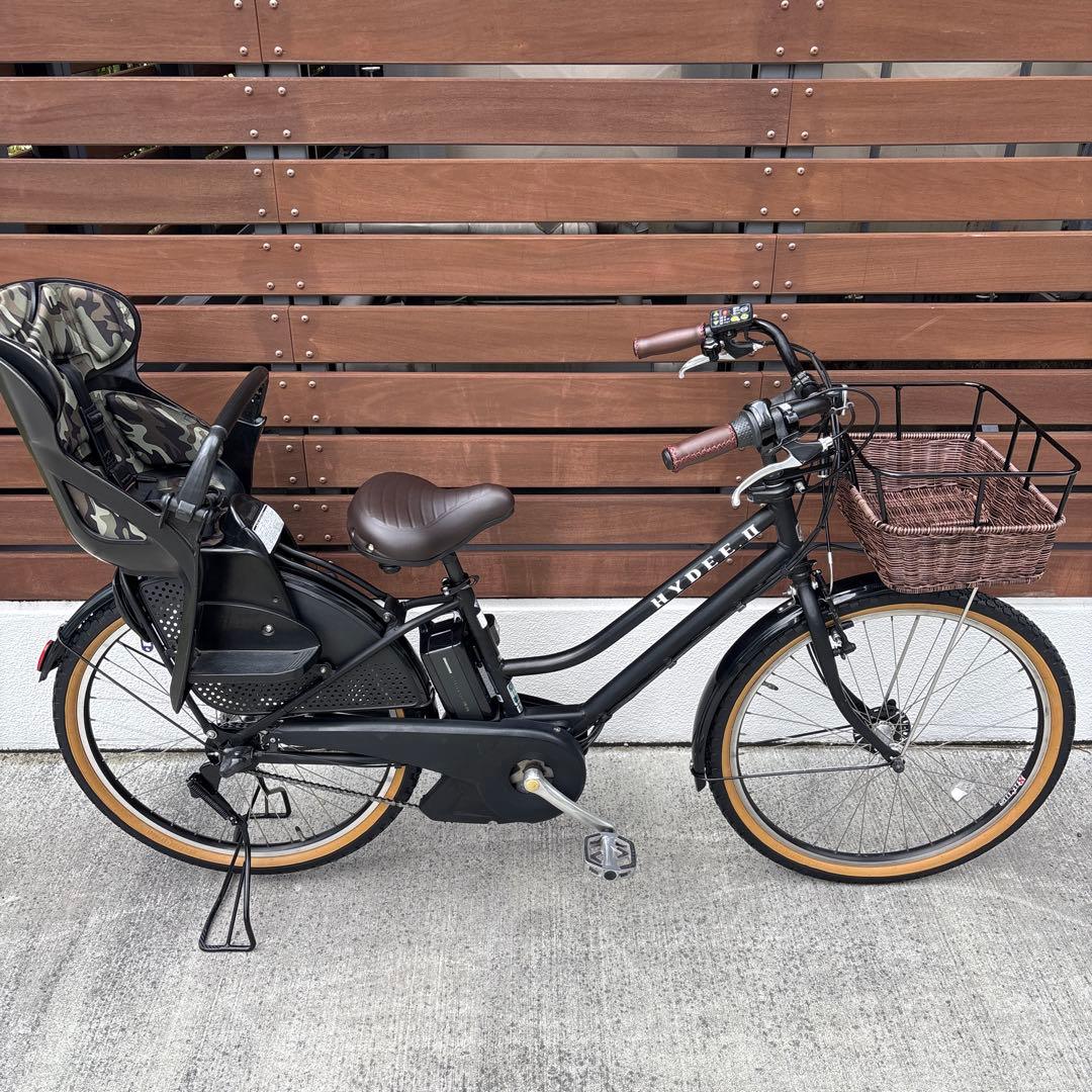 まー★人気のHYDEE.Ⅱ ハイディー2 子供乗せ自転車　整備済み❣️
