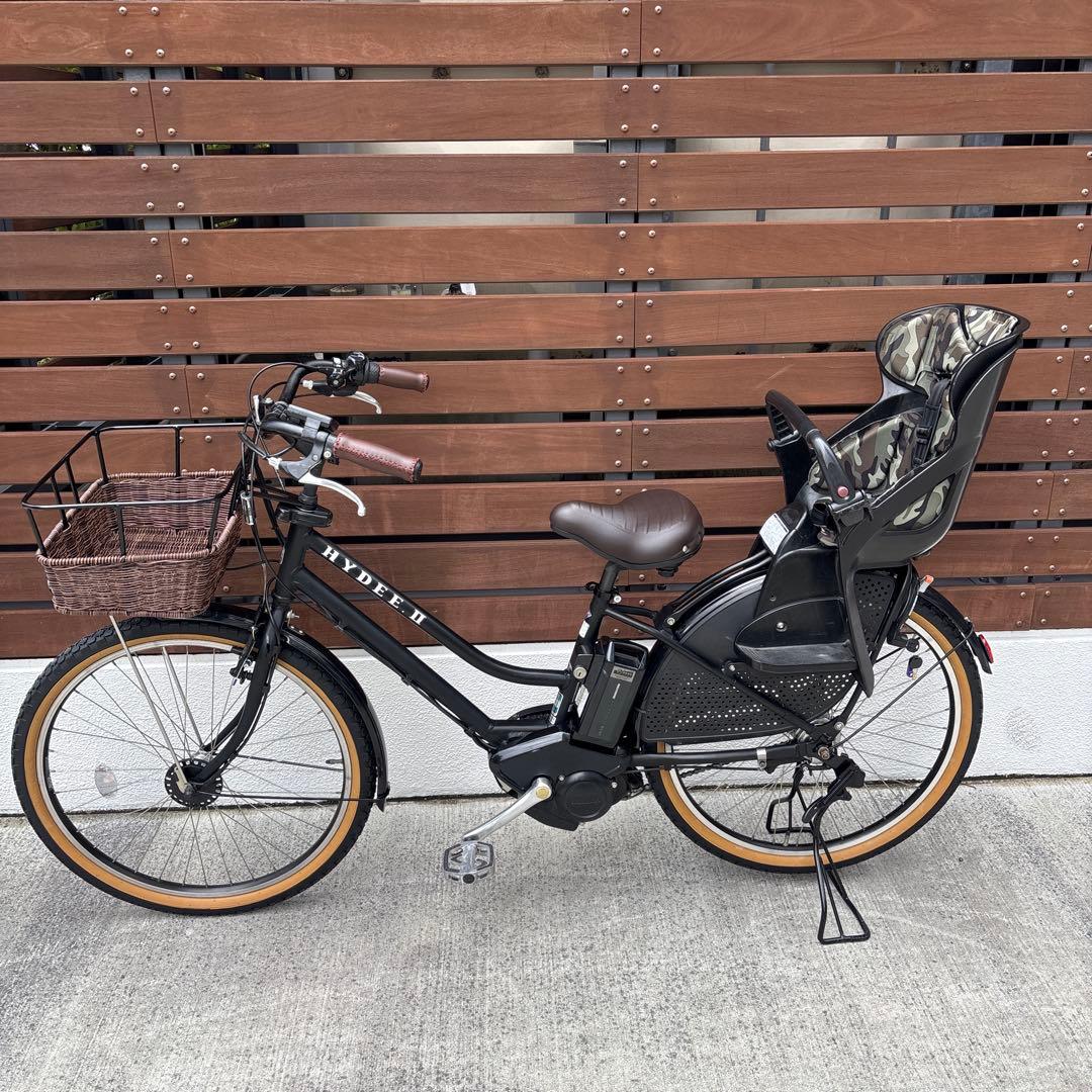 まー★人気のHYDEE.Ⅱ ハイディー2 子供乗せ自転車　整備済み❣️
