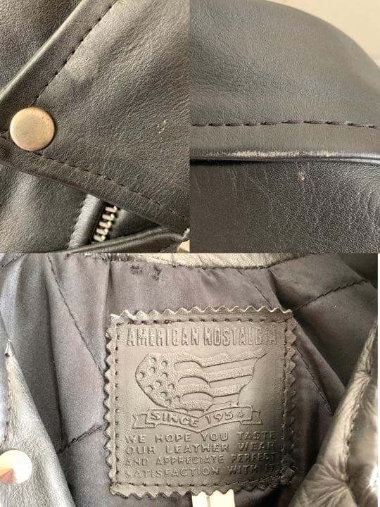 スイカ様 American nostalgia ハーレーワッペン付きライダース