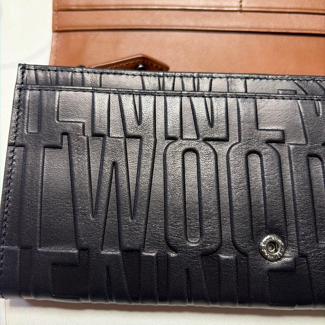 ヴィヴィアンウエストウッド 長財布 ロゴエンボス オーブ レザー　総柄