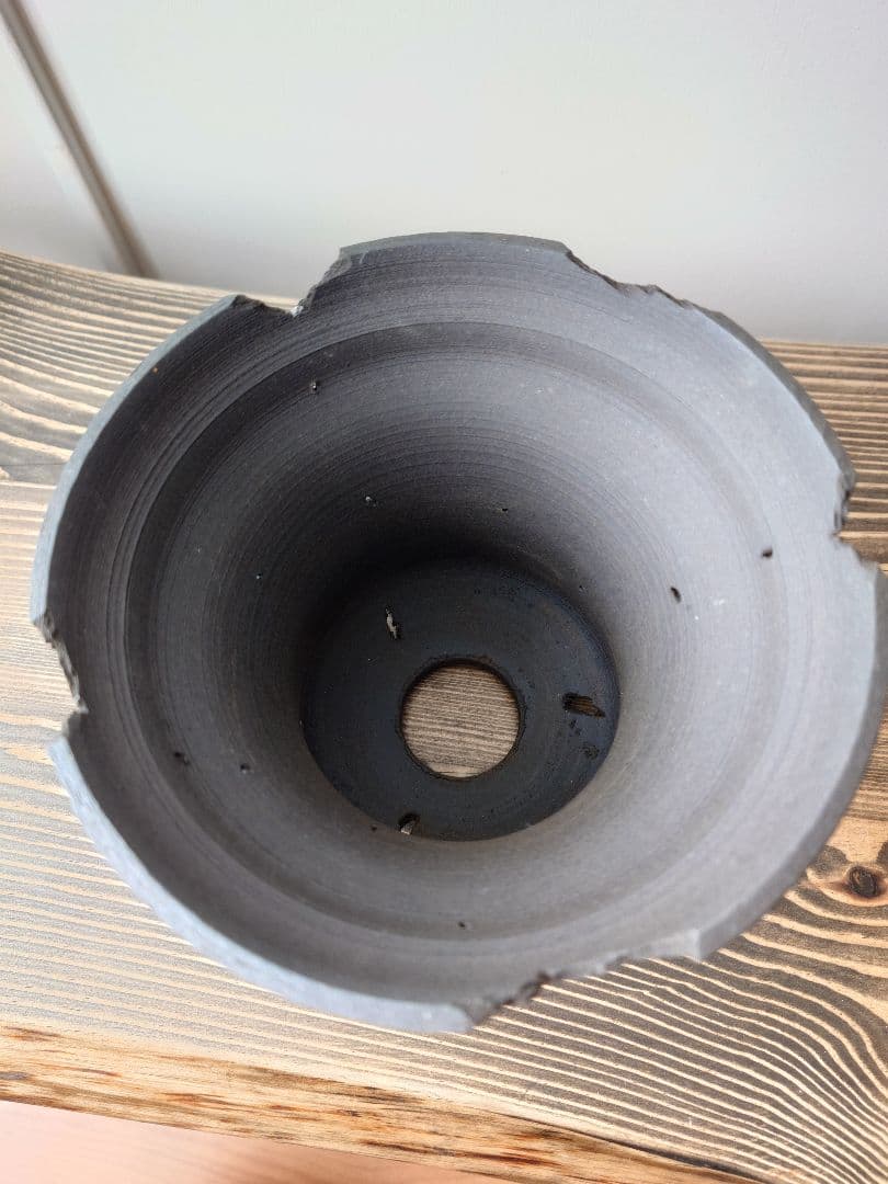 【未使用】 吉光窯 kikko 「Broken Studs FA」スタッズ 鉢