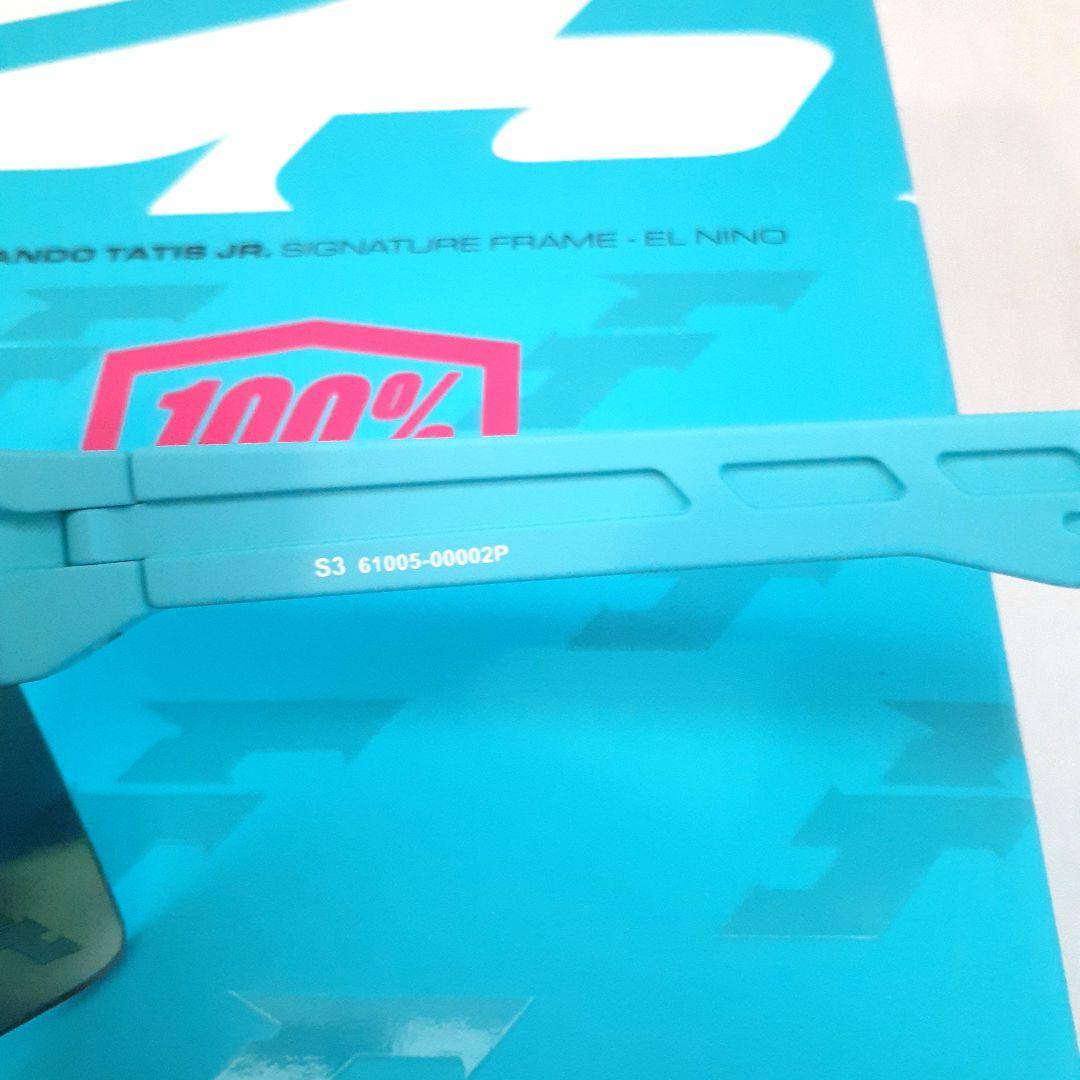 最新作 100% S3 タティス 2025 ワンハンドレッド サングラス