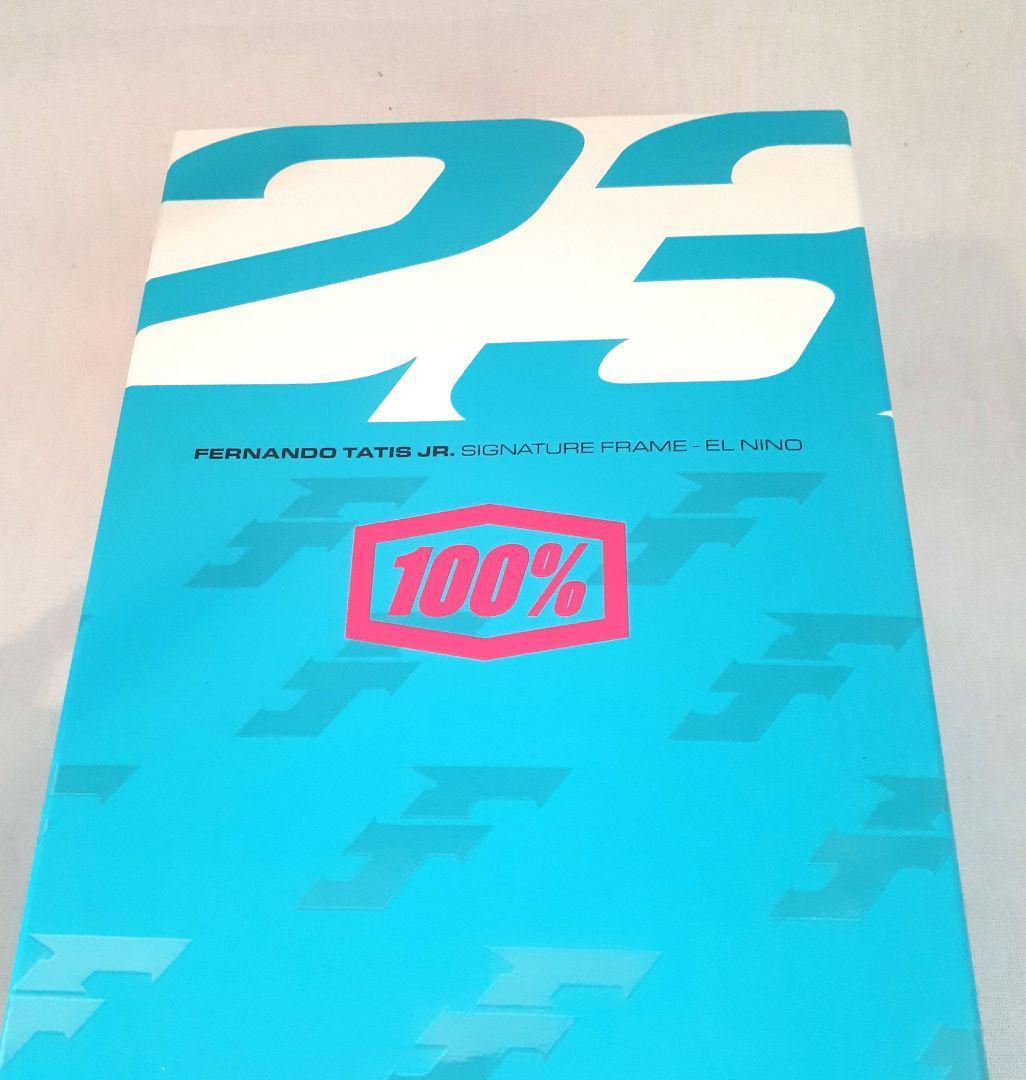 最新作 100% S3 タティス 2025 ワンハンドレッド サングラス