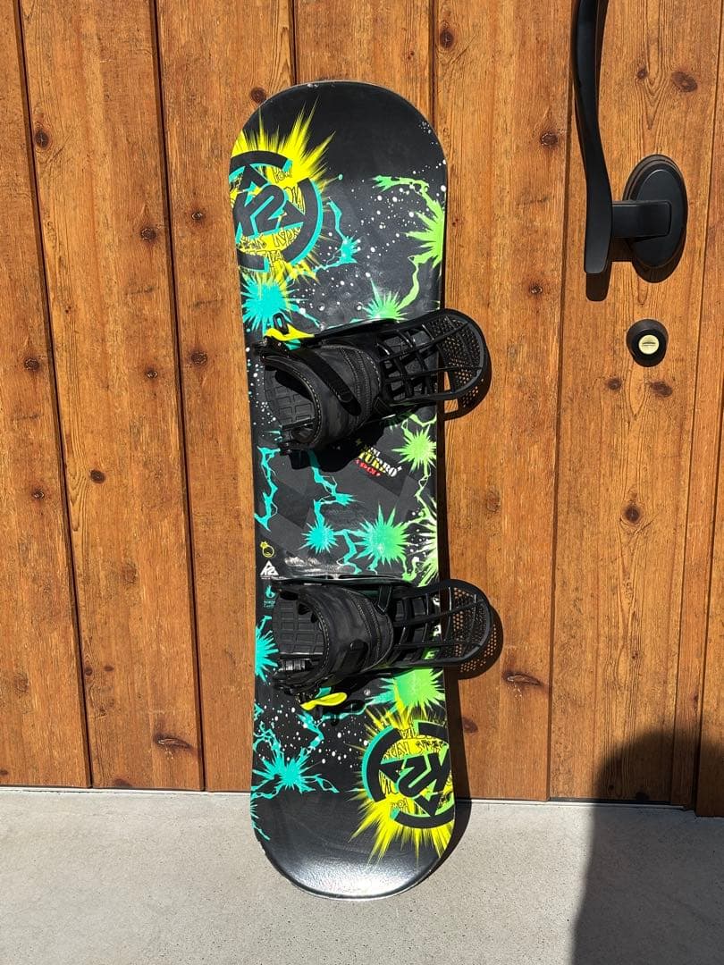 k2 キッズ スノーボード３点セット　ボード90cm ブーツ17.5cm