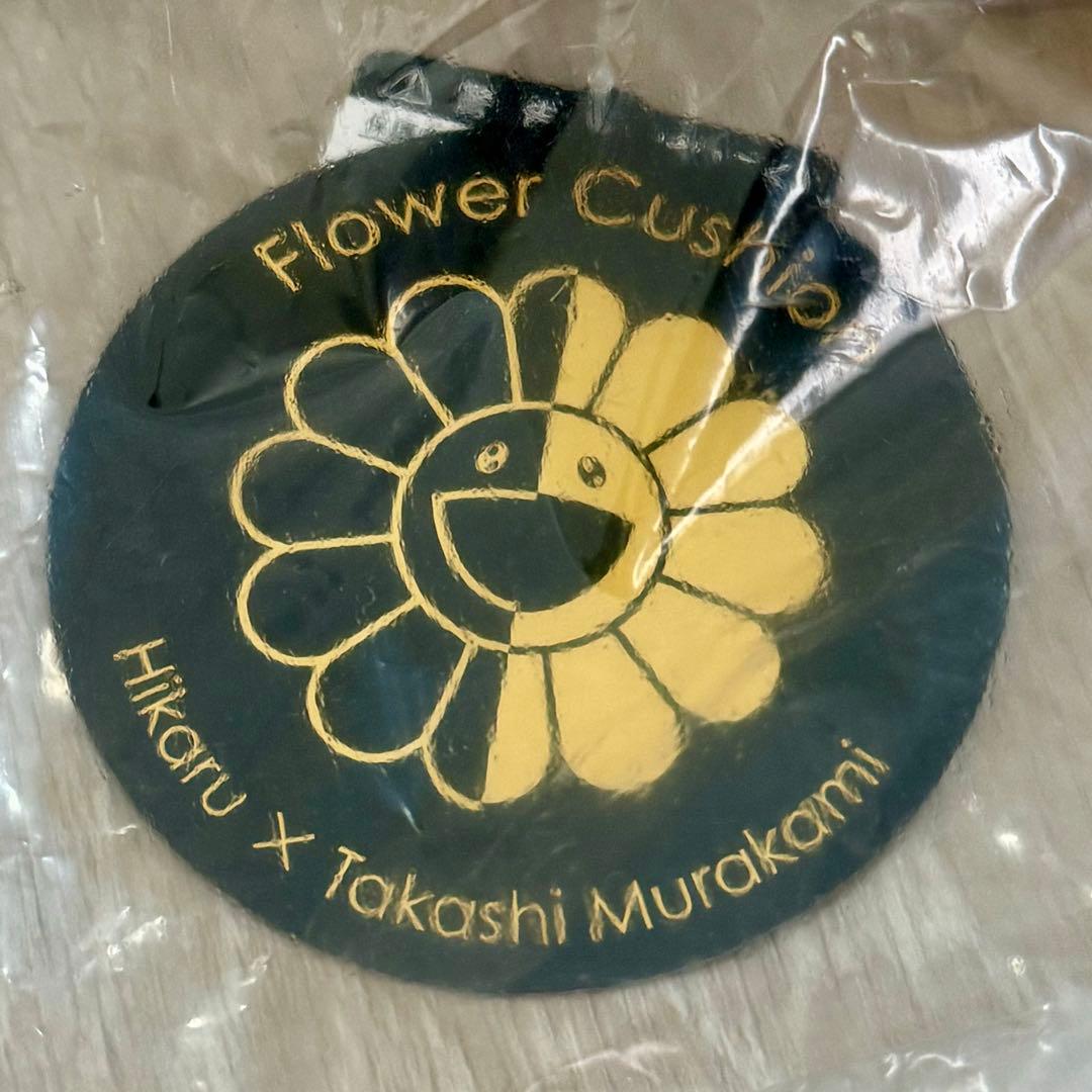 【新品】カイカイキキ フラワークッション ブラック×ゴールド 1m 限定70個