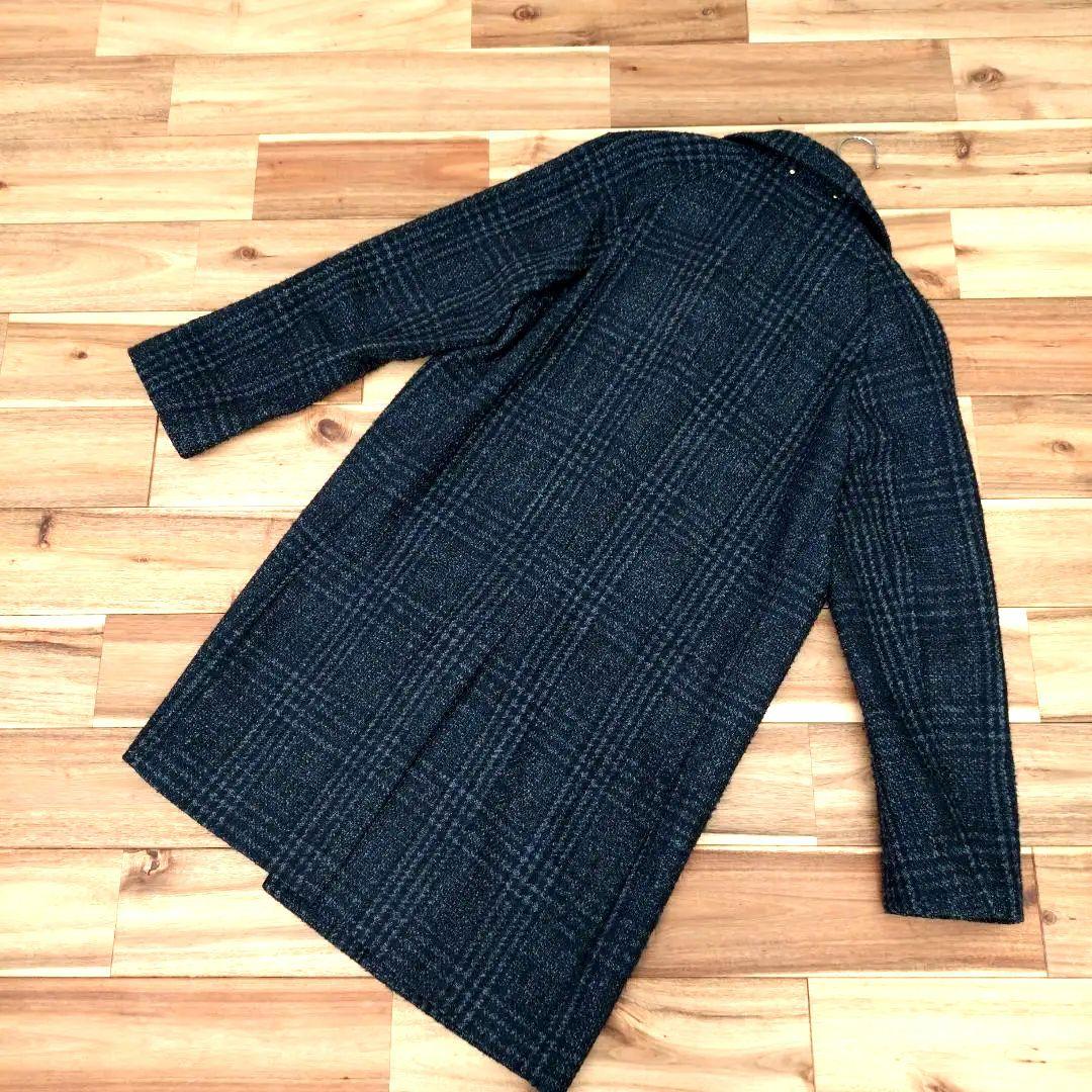 ✨️美品✨️ポール・スミス ウールチェスターコート チェック柄