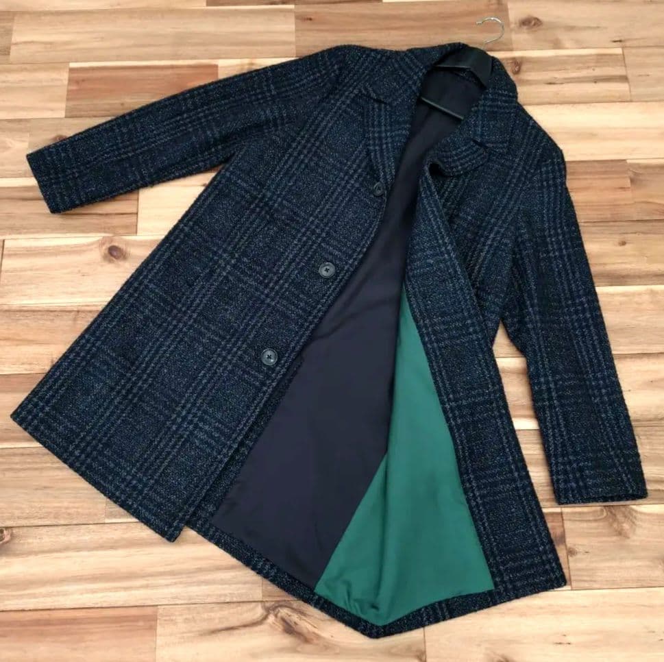 ✨️美品✨️ポール・スミス ウールチェスターコート チェック柄