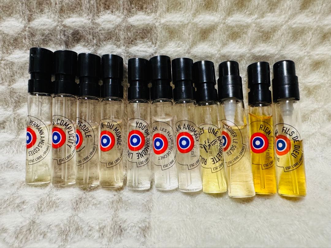 エタリーブルドオランジェ ミニ香水セット