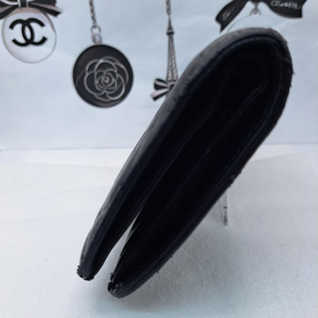 CHANEL　マトラッセ　長財布　ラムスキン　財布　二つ折り