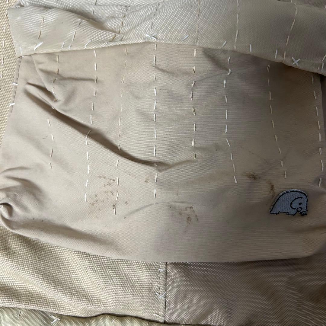 keisuke kanda ナイロン ステッチ リュック　べージュ