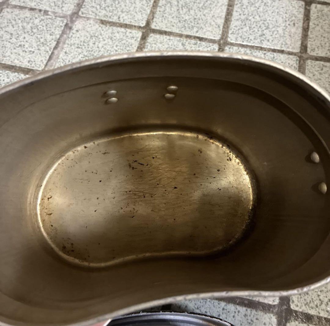 昭和レトロ 昭十七　口号 飯盒 はんごう アンティーク アルミニウムOSAKA