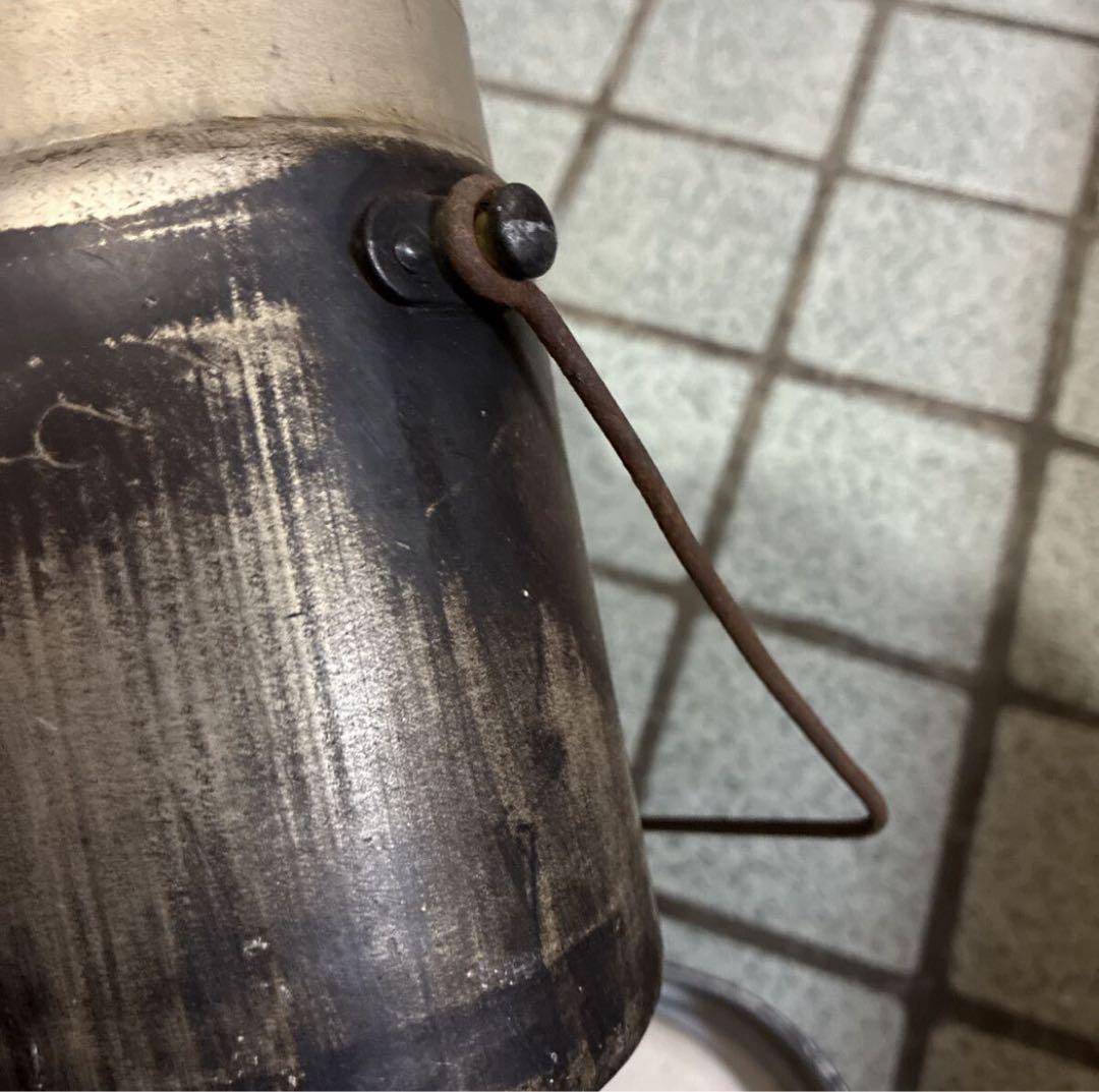 昭和レトロ 昭十七　口号 飯盒 はんごう アンティーク アルミニウムOSAKA