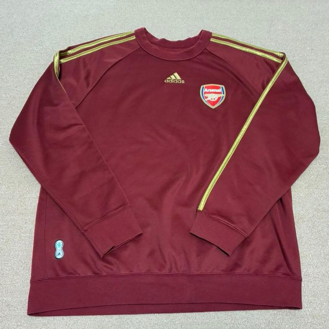 アディダス　サッカー　アーセナル　ジャージスウェット　2006復刻モデル