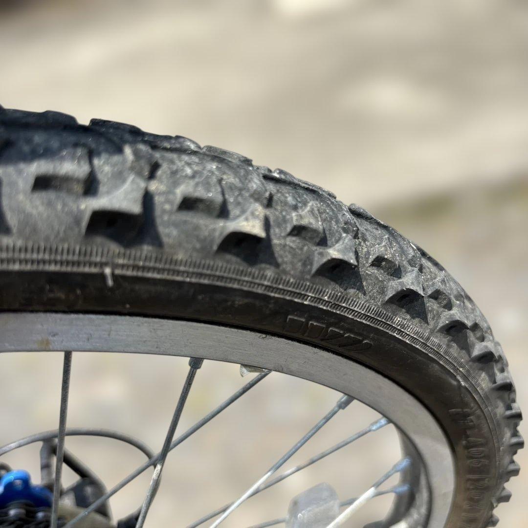 HUMMER 6速キッズ自転車 青