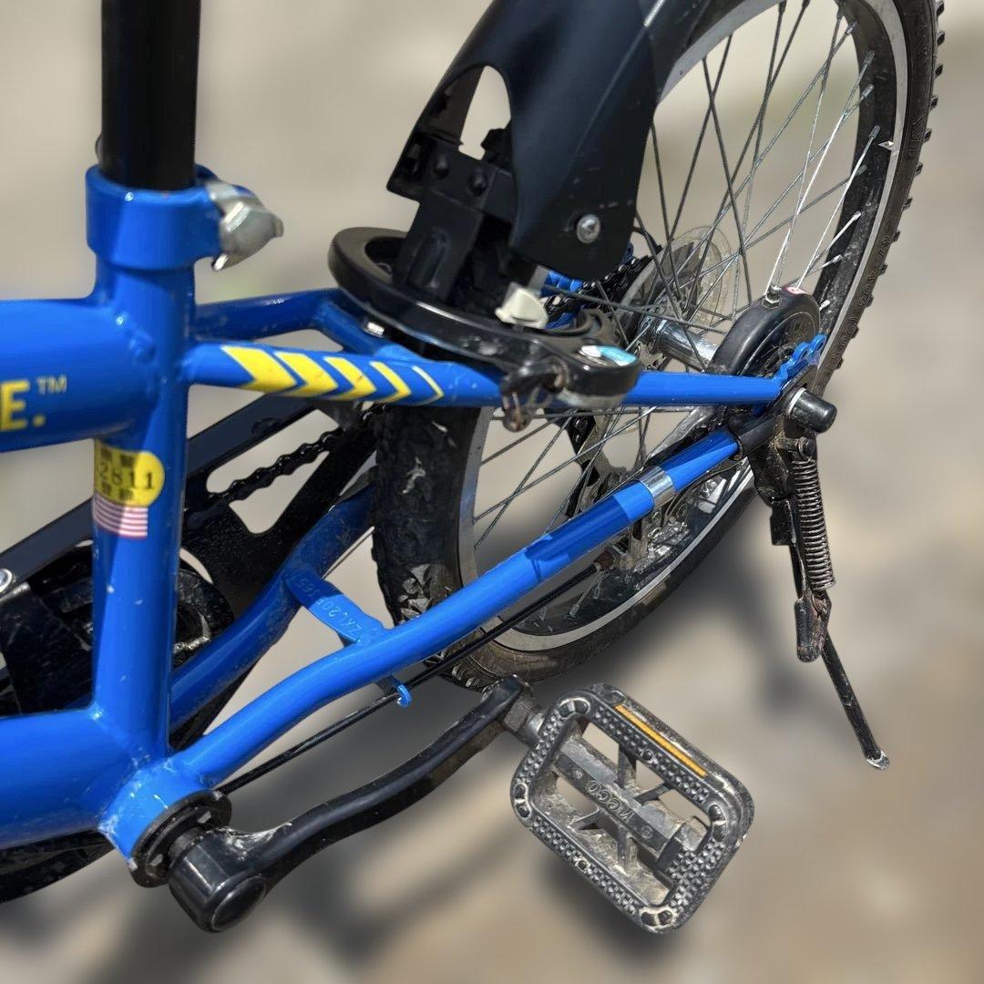 HUMMER 6速キッズ自転車 青