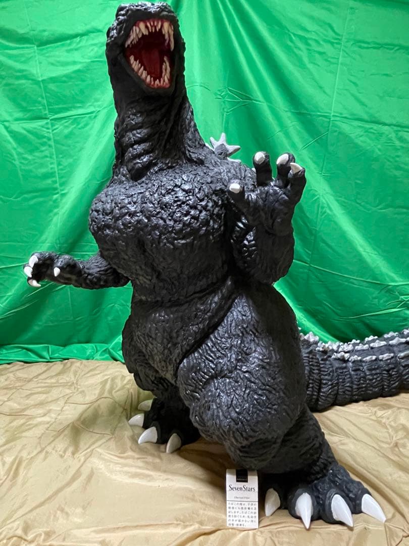ゴジラ伝説の超特大ソフビキット高さ1m1/80 ゴジラvsビオランテ初版 完成品
