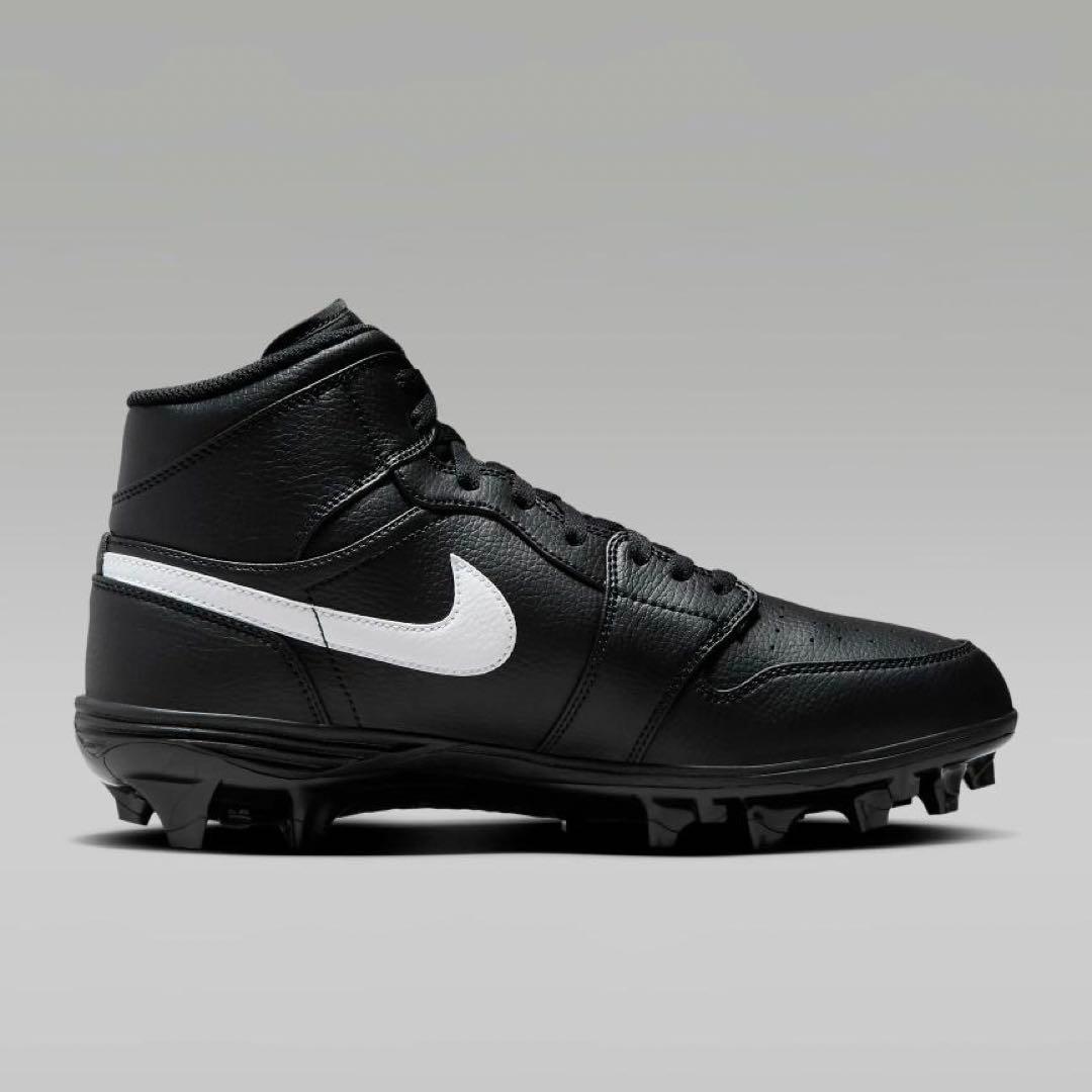 Jordan 1 Mid TD Black　アメフト スパイク 28.5cm　B