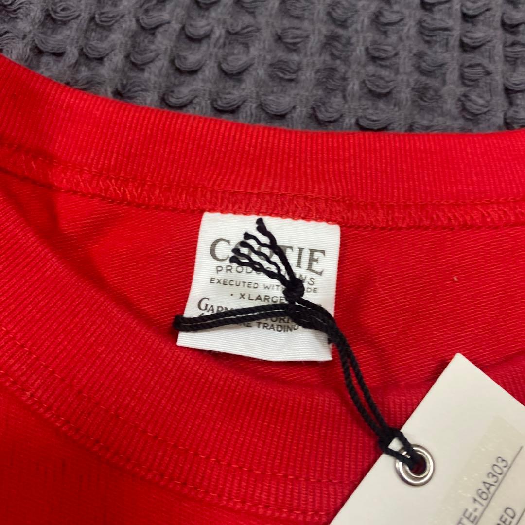 クーティー COOTIE フットボールシャツ NFL XL 赤 日本製 新品 - メルカリ