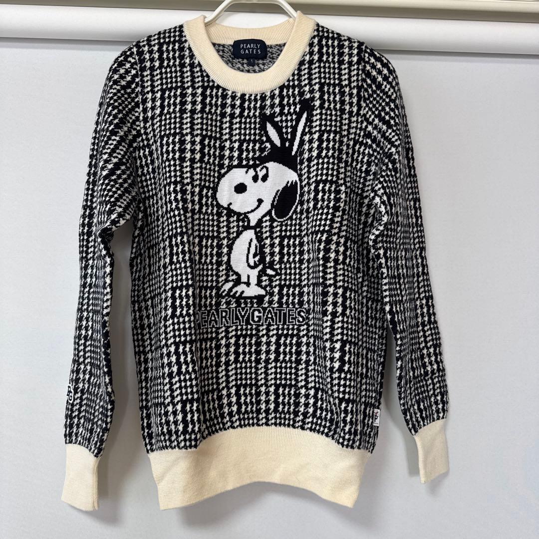 パーリーゲイツ スヌーピーコラボ ニットです!(´▽｀)