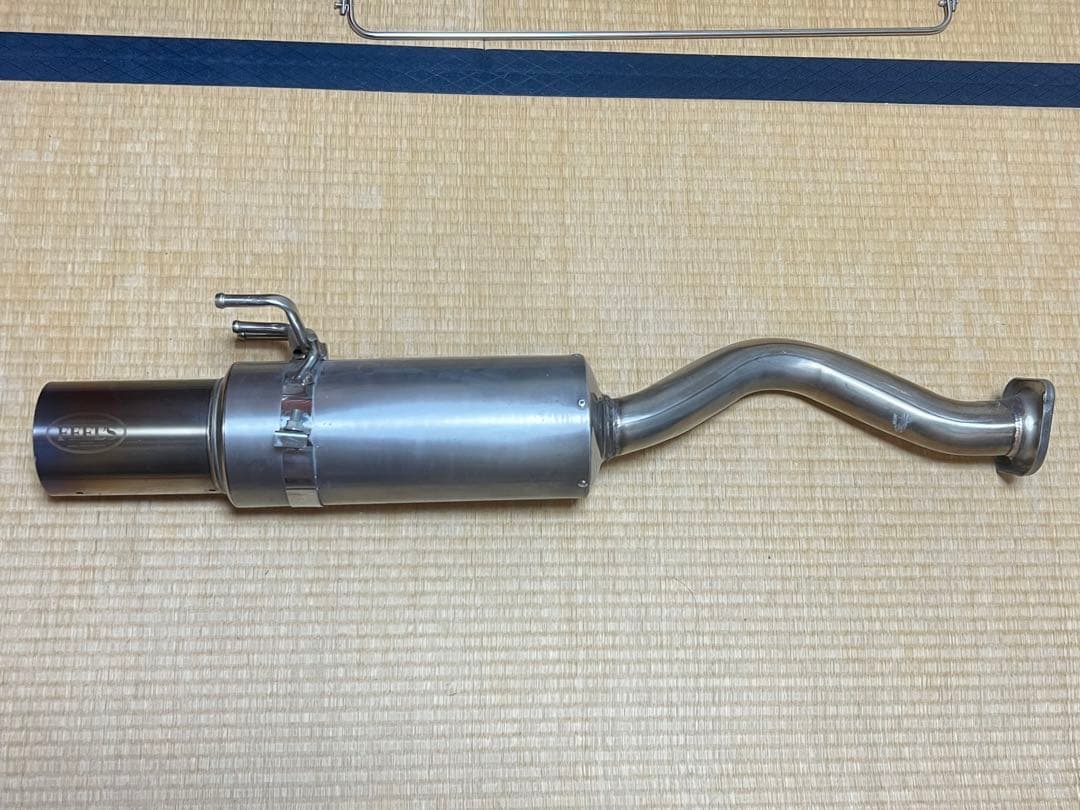 ホンダツインカム【FEELS 】リアピースマフラー シビック FD2タイプR用