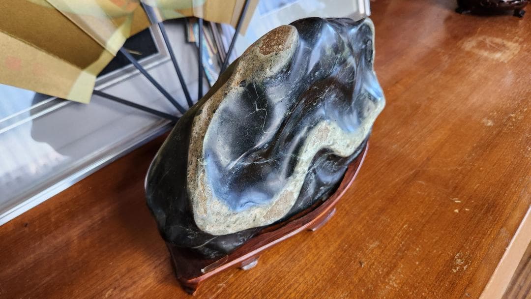 蛇石 約25cm 縁起物