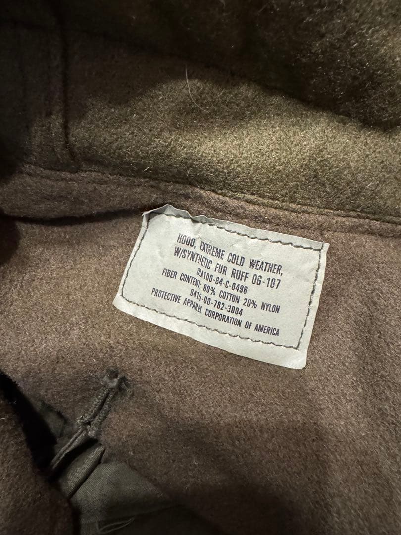 M65 モッズコート　フィッシュテール　vintage ミリタリー　フルセット