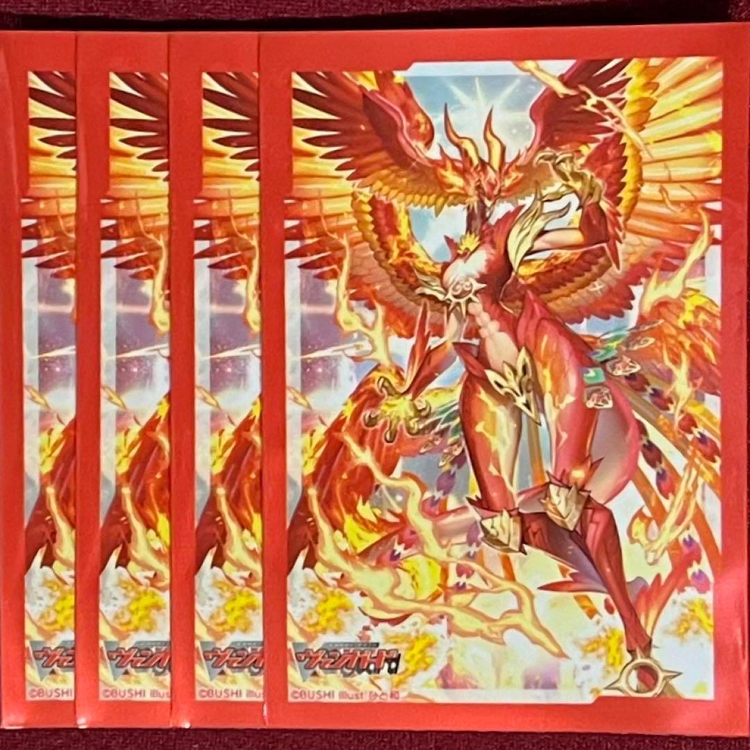 未使用 ヴァンガード 天輪鳳竜 ニルヴァーナ・ジーヴァ スリーブ 4枚