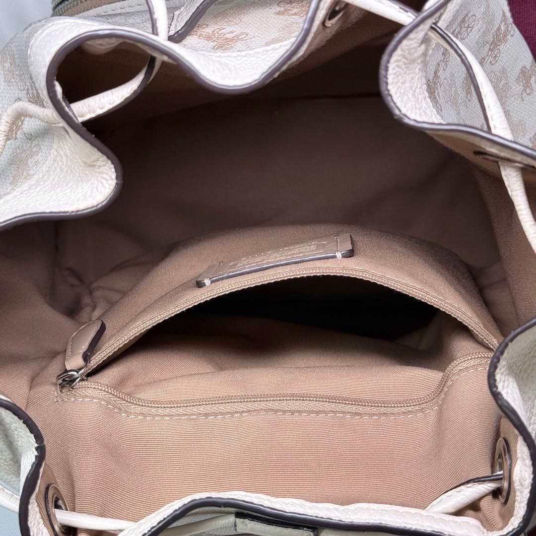 coach キーホルダー付きリュック