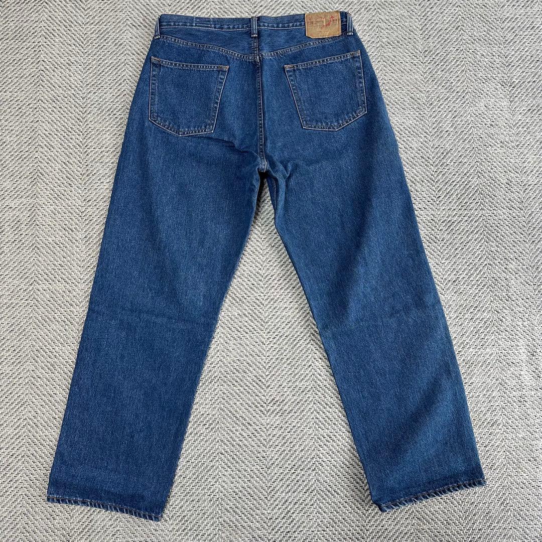 orSlow×BEAMS / 別注 Dad's Denim Pants BLUE