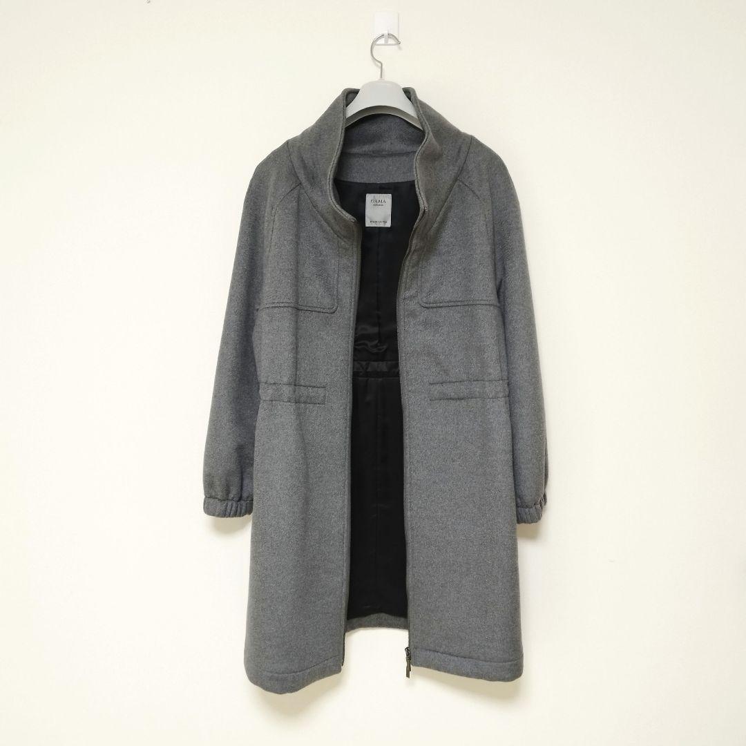DAMA collection 上質カシミヤコート 13号 グレー