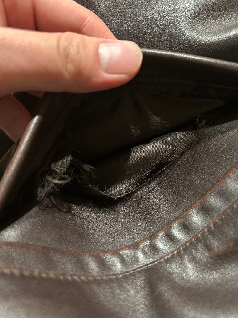 ジャケット・アウター SUPREME 05AW Leather Varsity Jacket