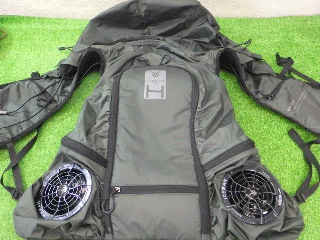 アイスマンHYBRID-PRO アーミーグリーン【限定色】水冷+空調服！極上美品