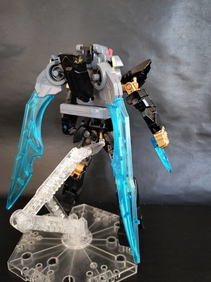 テガソード ミニプラ 全塗装 オリジナルカラーレオンバスター ティラノ